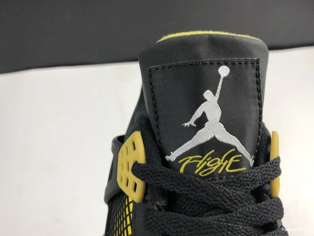 Retro Jordan 4 Air 308497-008 Thunder 0921